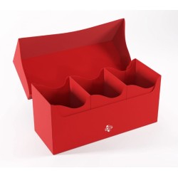 Gamegenic - Triplo Porta Mazzo XL - 300+ Carte - Red